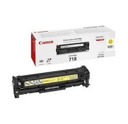 Toner Canon Jaune LBP720Cdn, MF 8330, MF 8350 - EP-718Y - 2900 pages