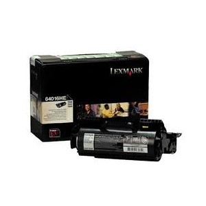 TONER LEXMARK NOIR T640, 642, 644 Grande Capacité - 64016HE - 21000 pages