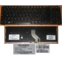 CLAVIER AZERTY NEUF HP Compaq GQ60 GQ61 CQ60 series - 500436-051 - 496771-051 - Gar 6 mois 