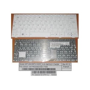 Clavier ASUS Azert Eeepc 1001HA, 1005HA, 1008HA - 04GOA191KFR10-2 -Gar.3 mois