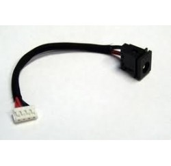 Connecteur alimentation carte mère portable + câble TOSHIBA TECRA A9, M9 - P00482030 - TLDCHT17 - P000484410