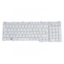 CLAVIER AZERTY NEUF TOSHIBA SATELLITE P200 - K000087650 - BLANC