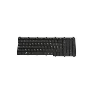 CLAVIER AZERTY TOSHIBA SATELLITE C660, C660D - K000110590 - Noir