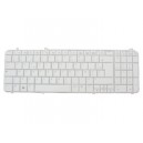 CLAVIER AZERTY HP PAVILION DV6 - 508683-051 - BLANC