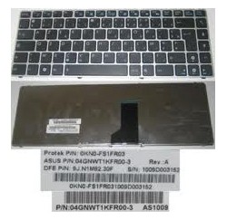 CLAVIER AZERTY ASUS U30JC, UL30, UL30A - 9J.N1M82.30F - 04GNWT1KFR00-3 - NSK-UC30F - 0KN0-FS1FR03