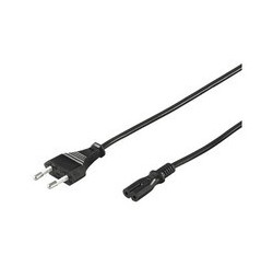 CABLE ALIMENTATION NOIR 1.8M