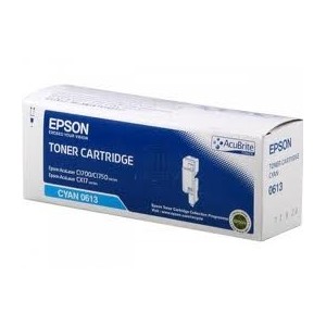 TONER EPSON CYAN ACULASER C1700, C1750N, C1750W GRANDE CAPACITE - 1400PAGES  - C13S050613