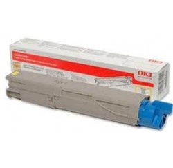 TONER OKI YELLOW C3300, C3400, C3600, C3450 - Grde Capacite - 2500 pages - 43459329