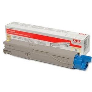 TONER OKI YELLOW C3300, C3400, C3600, C3450 - Grde Capacite - 2500 pages - 43459329