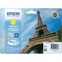 CARTOUCHE EPSON JAUNE WorkForce Pro WP-4015DN - XL 2000 PAGES - C13T70244010