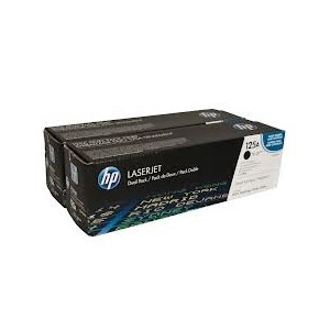 PACK 2 TONERS HP NOIR LASERJET CM1312/CP1215/1515/1518 - 2200 pages - CB540AD